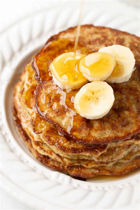 How To Make Healthy Banana Oat Pancakes At Ariel Archie Blog