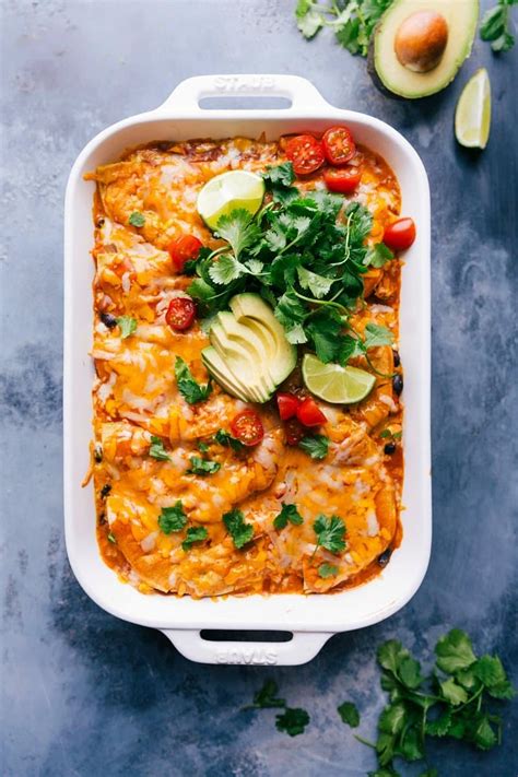 Chicken Enchilada Casserole Chelseas Messy Apron