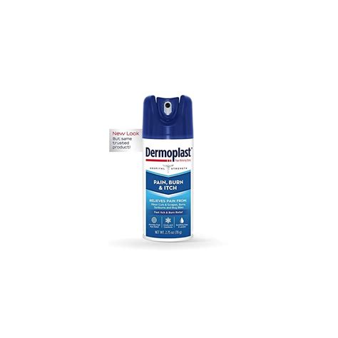 Dermoplast Pain Burn And Itch Spray Pain Relief Spray For Minor Cuts Burns And Bug Bites 2 75