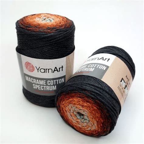 Пряжа YarnArt Macrame Cotton Spectrum ЯрнАрт Макраме Коттон Спектрум