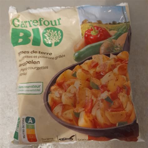 Carrefour Bio Pommes de terre Courgettes et poivrons grillés Reviews