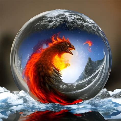 Dragon In A Glass Orb Ai Generated Artwork Nightcafe Creator