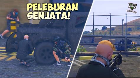 Serang Markas Peleburan Senjata Polisi Gta V Roleplay Youtube