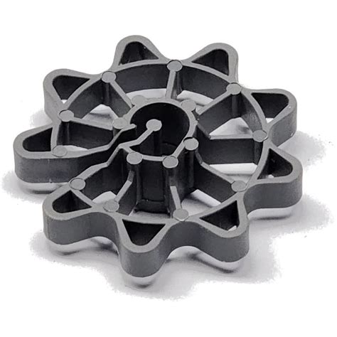 Фиксатор строительной арматуры звездочка фз-25 100 шт, 25 мм, пластик ...