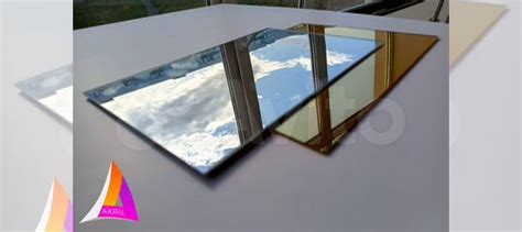 Зеркальное оргстекло (серебро - золото) 2мм, 3 мм купить в ...