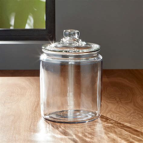 Heritage Hill 64 Oz Glass Jar With Lid Reviews Crate And Barrel