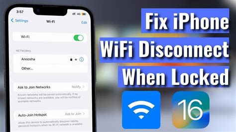 How To Fix IPhone Wi Fi Disconnects When IPhone Is Locked IOS 16