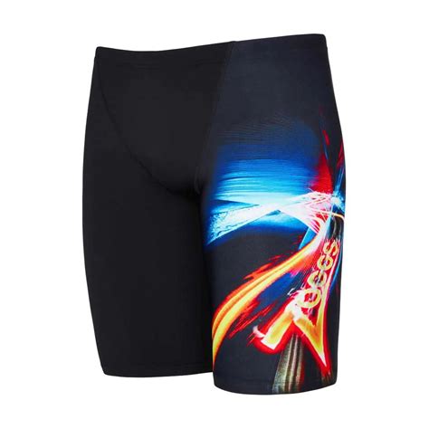 Zoggs Jett Ecolast Jammer Black Swiminn