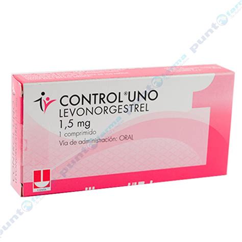 Punto Farma Control Uno Levonorgestrel Cont Comprimido