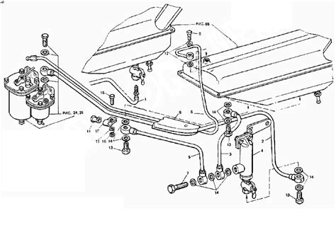 Топливная система т 25 схема трубок топлива: Детали топливной системы ...