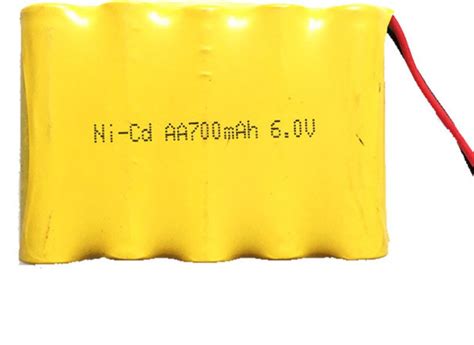 Аккумулятор NiCd 6V 700 mAh форма FLATPACK разъем MiniTamiya - NICD-6F ...