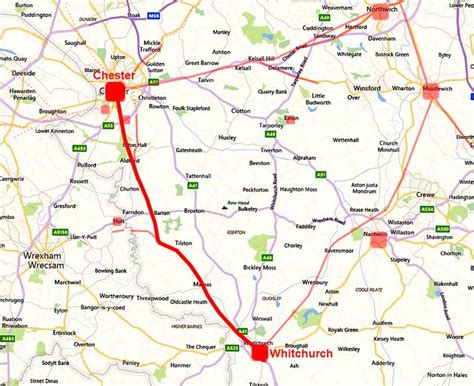 Roman Roads In Cheshire