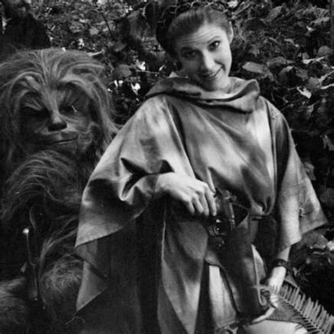 Carrie Fisher behind the scenes of the OT : r/StarWars