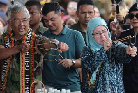 Agong Permaisuri Saksikan Kepelbagaian Budaya Etnik Sabah