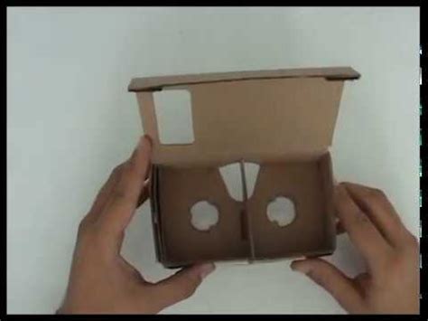 Come Montare Il Visore Vr In Cartone Tipo Google Cardboard Youtube