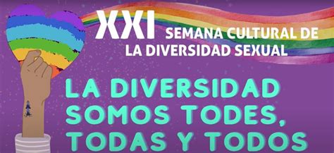 Todo Listo Para La Xxi Semana Cultural De La Diversidad Sexual