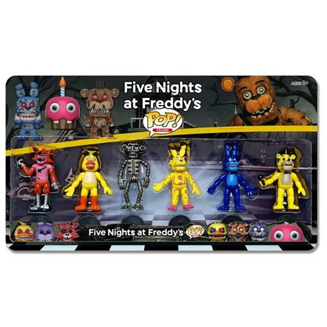 FNAF Figuras De Acci N De Freddy Bonnie Foxy Chica Fazbear Bear Colecci