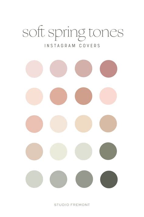 Soft Blush And Sage Green Instagram Highlight Covers Soft Etsy Hex