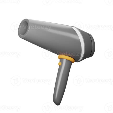 3d Hair Dryer Icon 23493558 Png