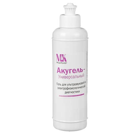 Гель для УЗИ и ЭКГ "Акугель-Универсальный", флакон, 250г (7025159 ...