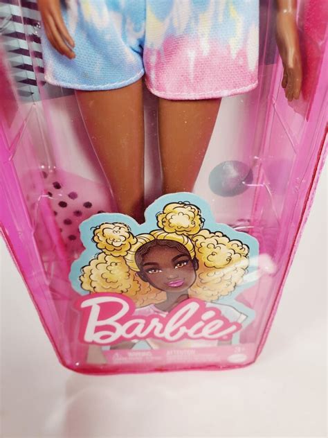 Lot Two New Barbie Fashionistas Brunette Doll Afro A