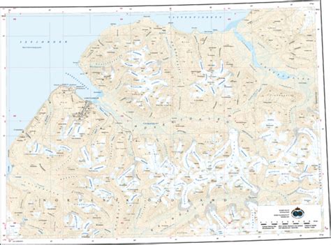 Longyearbyen Area Topo Map - Longyearbyen Svalbard • mappery