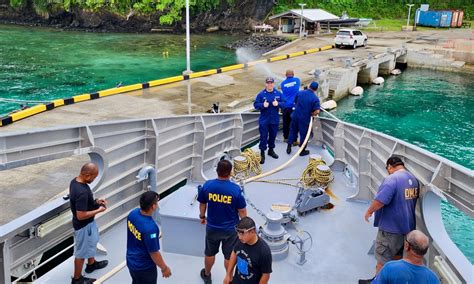 DVIDS Images U S Coast Guard Crew Palau Maritime Police Train