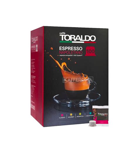 Capsule Caffe Toraldo Miscela Classica Compatibile Uno System