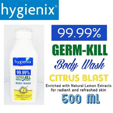 Hygienix Germ Kill Body Wash Citrus Blast Ml Lazada Ph