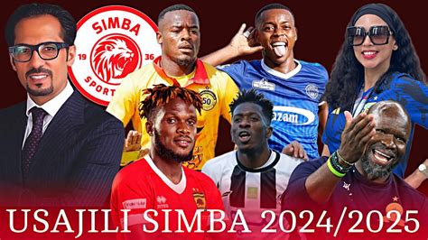 USAJILI SIMBA 2024 2025 Kocha Mpya Usajili Wa Joshua Mutale Derrick