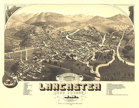 Historic Map - Lancaster, NH - 1883 | World Maps Online