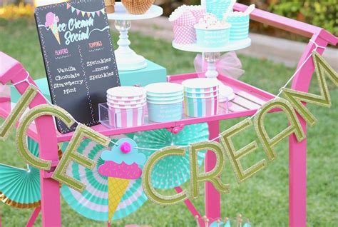 Simple Ice Cream Social ideas they'll scream for! - LAURA'S little PARTY