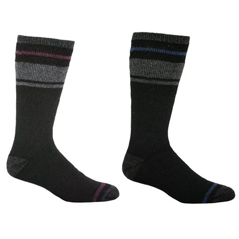 Kodiak Mens Kodiak Thermal Wool Crew Socks 2 Pack