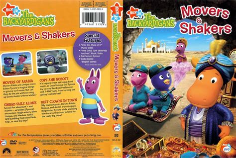 The Backyardigans Movers And Shakers Tv Dvd Scanned Covers 7983the