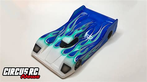 SuperRad SR-03L 1/12th LMP low downforce body - Circus RC News 