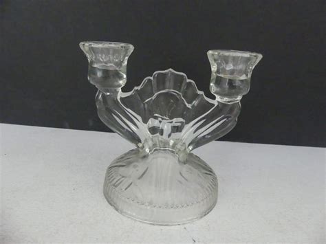 Lot 134 Vintage 1928 1932 Jeannette Glass Iris Herringbone Clear