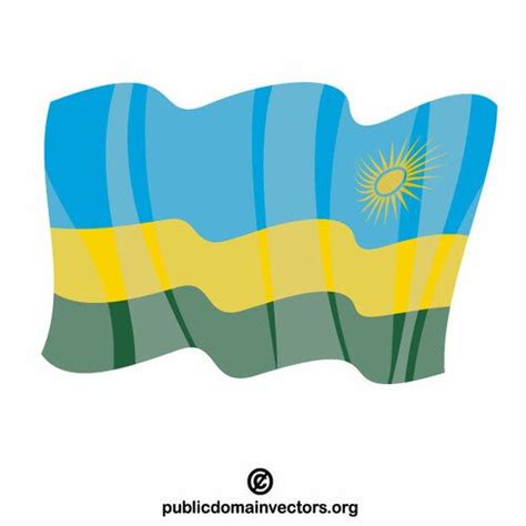 Publicdomainvectors Org Flag Of Rwanda Vector Flag Vector Free Clip