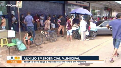 Prefeitura De Altamira Anuncia Cria O De Aux Lio Emergencial Municipal