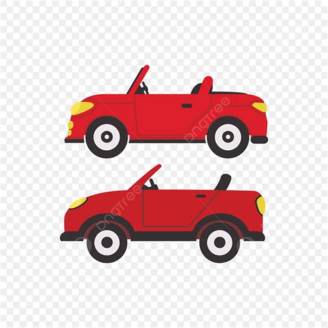 Ilustra O De Carro Vermelho Simples Png Simpel Vermelho Carro