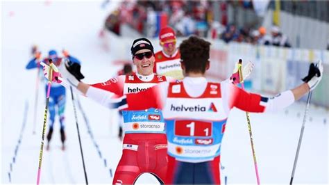 Nordische Ski Wm Langlauf Norweger Kl Bo Und Iversen Holen Teamsprint