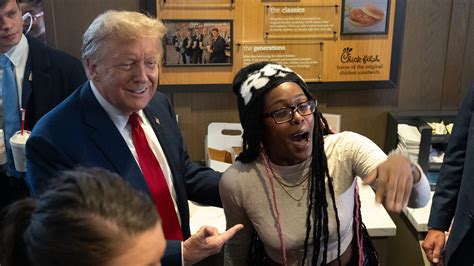 Trumps Stop At Atlanta Chick Fil A Before Fundraiser Goes Viral