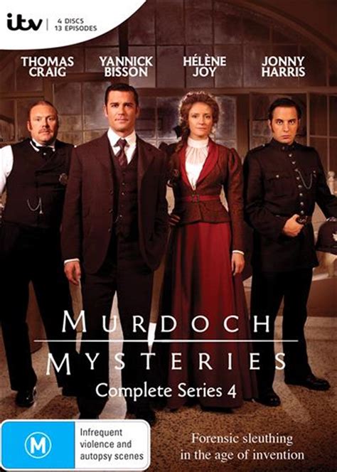 Buy Murdoch Mysteries Series 4 On Dvd Sanity Online