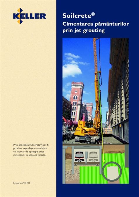 PDF Soilcrete Cimentarea pământurilor prin jet grouting DOKUMEN TIPS