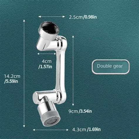 Pc Universal Rotation Faucet Sprayer Head For Extension Faucets