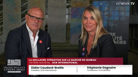 Didier Caudard Breille DCB International Lauréat et Stéphanie