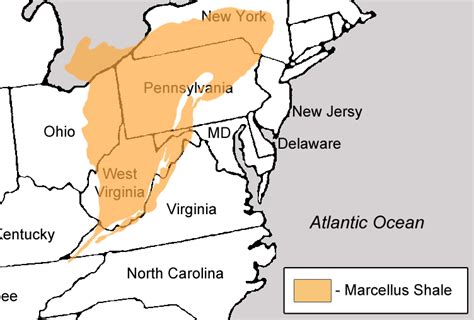 Marcellus Shale Areas