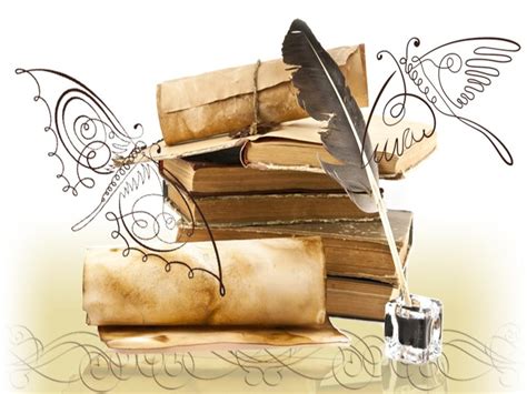 Перо с книгой картинки на прозрачном фоне