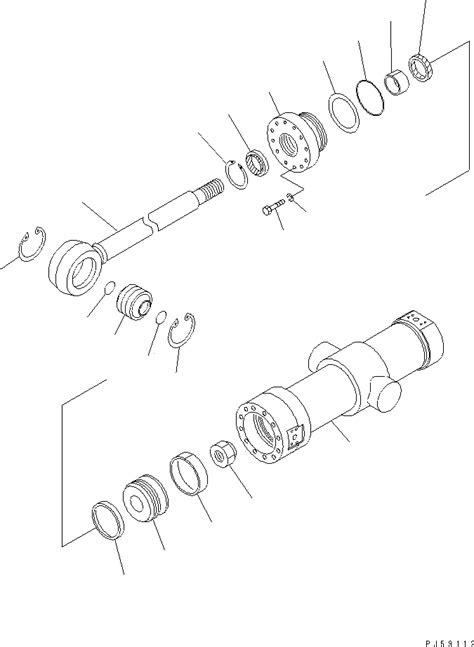 CYLINDER ASS Y KOMATSU Part Catalog