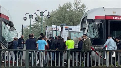 Trt Haber On Twitter Samsun Un Canik Il Esinde Iki Tramvay Kafa