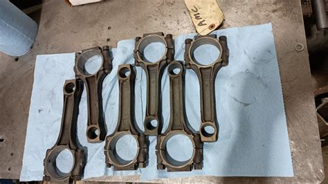 Amc Reconditioned Connecting Rods Set Of L Cyl Ebay